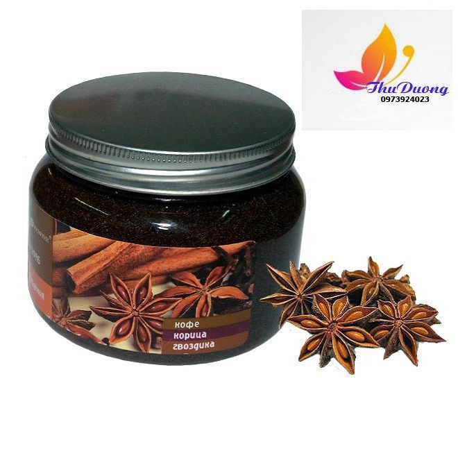 [HCM]Tẩy tế bào chết toàn thân chiết xuất quế hồi & cafe (380ml)