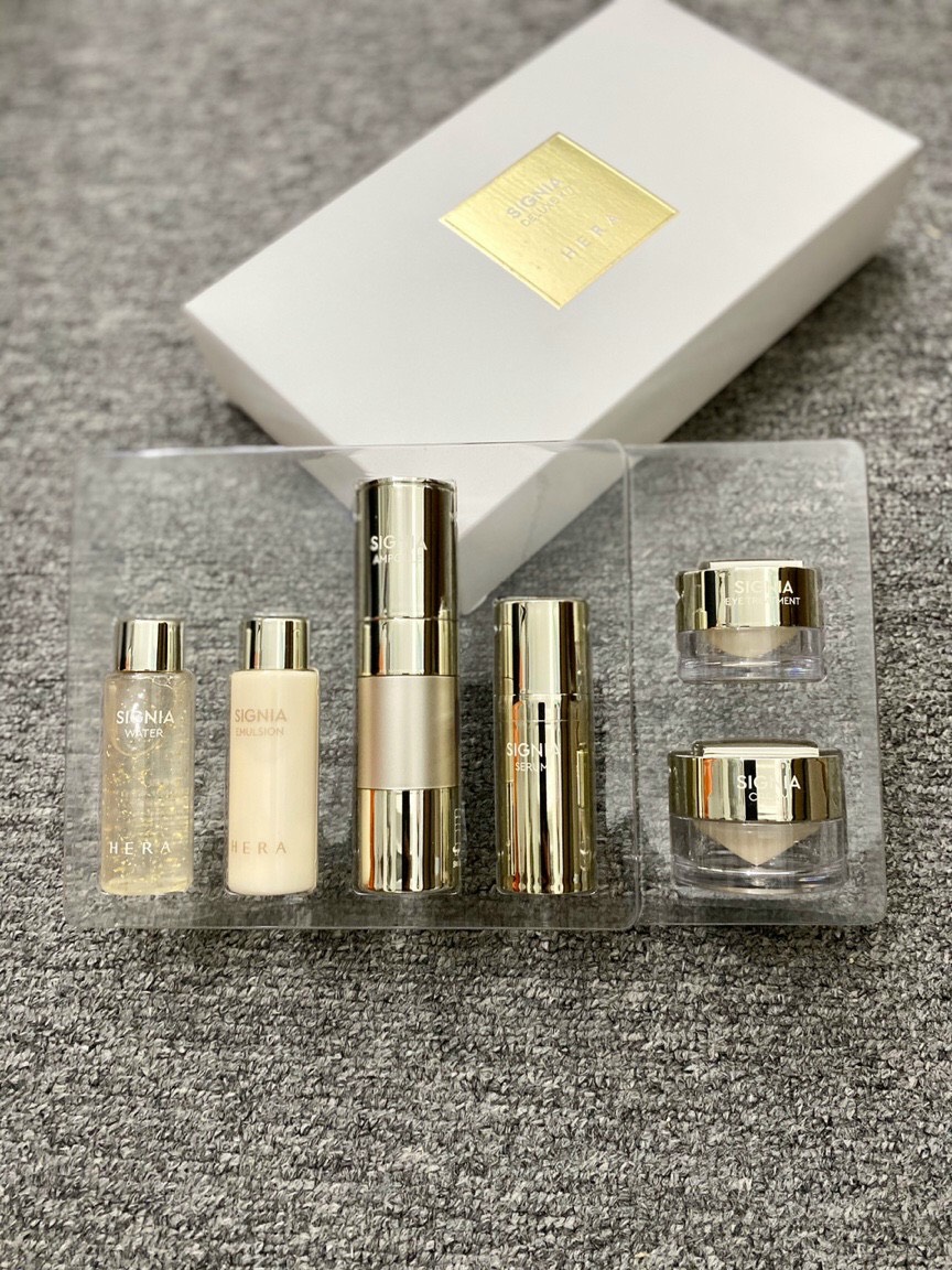Set Hera Signia TRẺ HOÁ DA cao cấp cải thiện mọi vấn đề của làn da