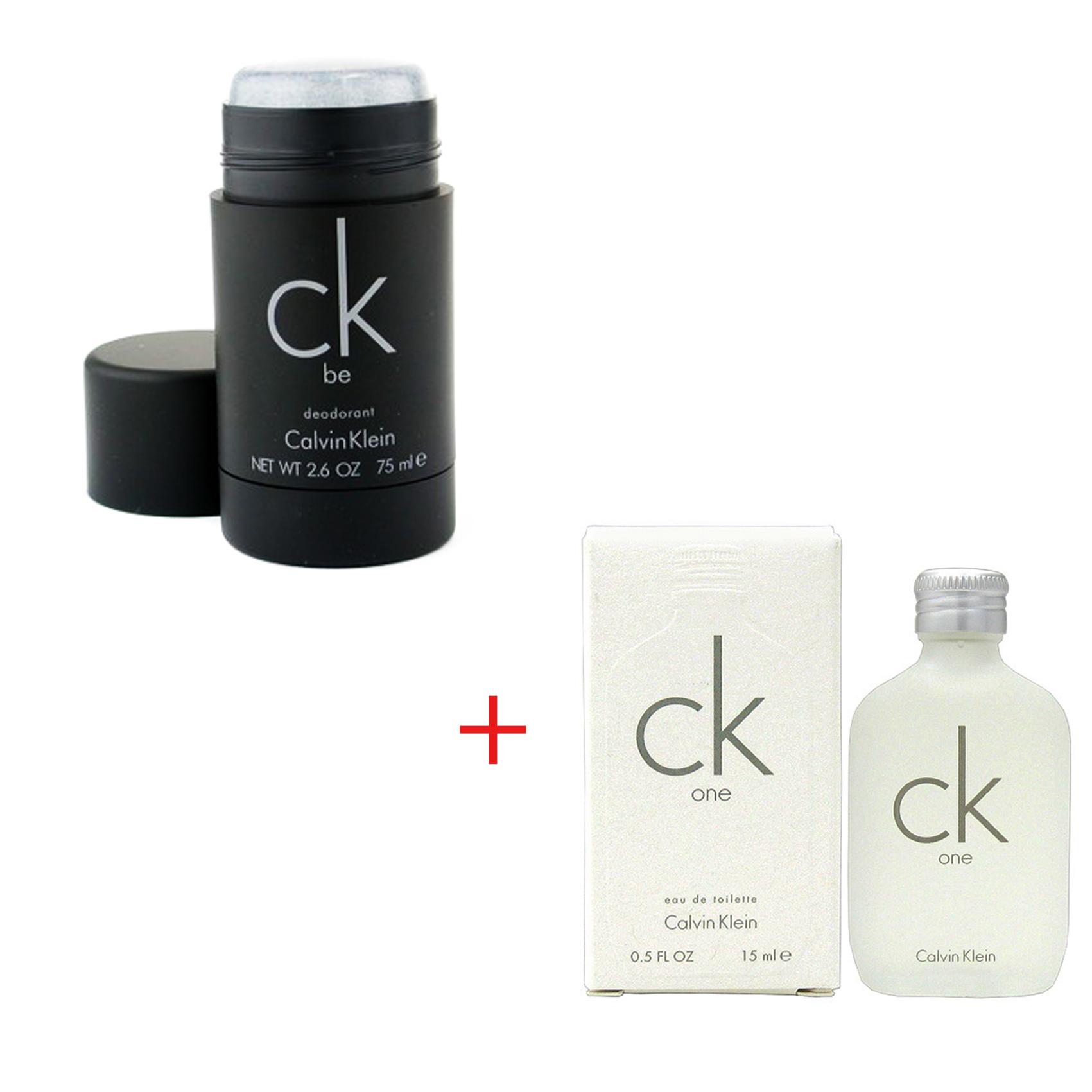 Bộ nước hoa ck one 15ml và lăn khử mùi ck be 75g
