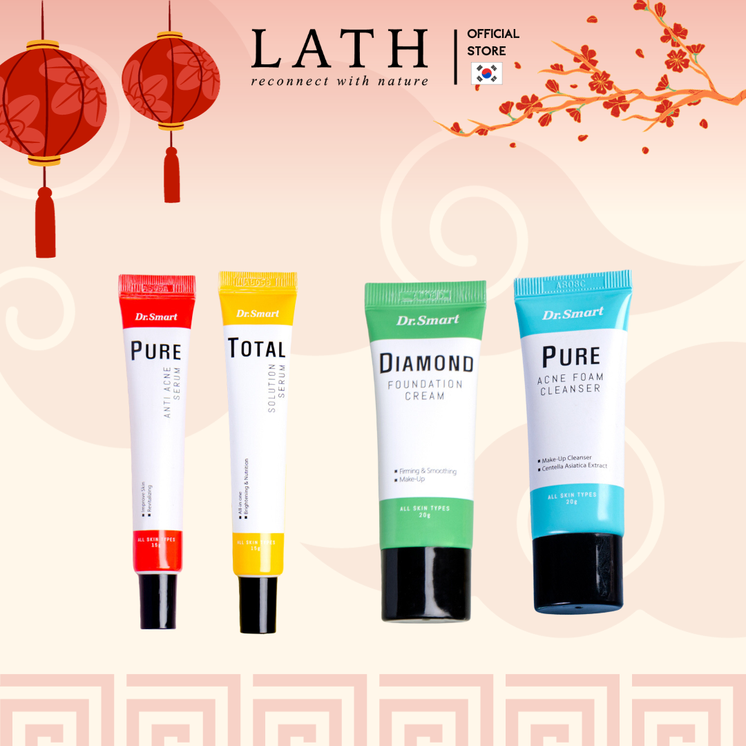 Bộ Kit 4 sản phẩm dưỡng da du lịch Dr.Smart Travel Set