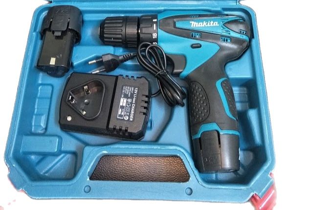 Khoan Pin cầm tay Makita 12V máy khỏe, chạy êm sạc đế