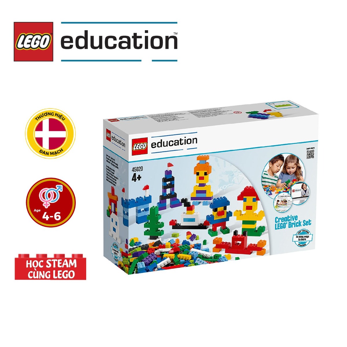 Đồ Chơi LEGO EDUCATION Bộ Gạch Lego Sáng Tạo 45020