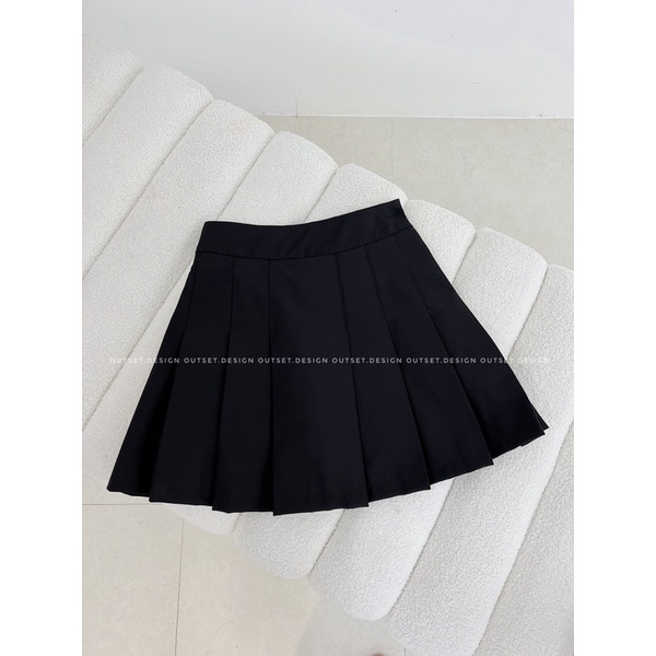 OUTSET chân váy ngắn xếp li cạp