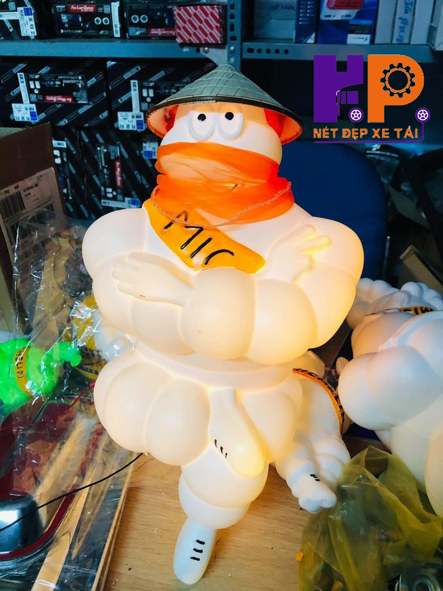 Michelin gắn xe tải xe máy ô tô, Phụ Kiện Trang Trí Michelin Size 28cm