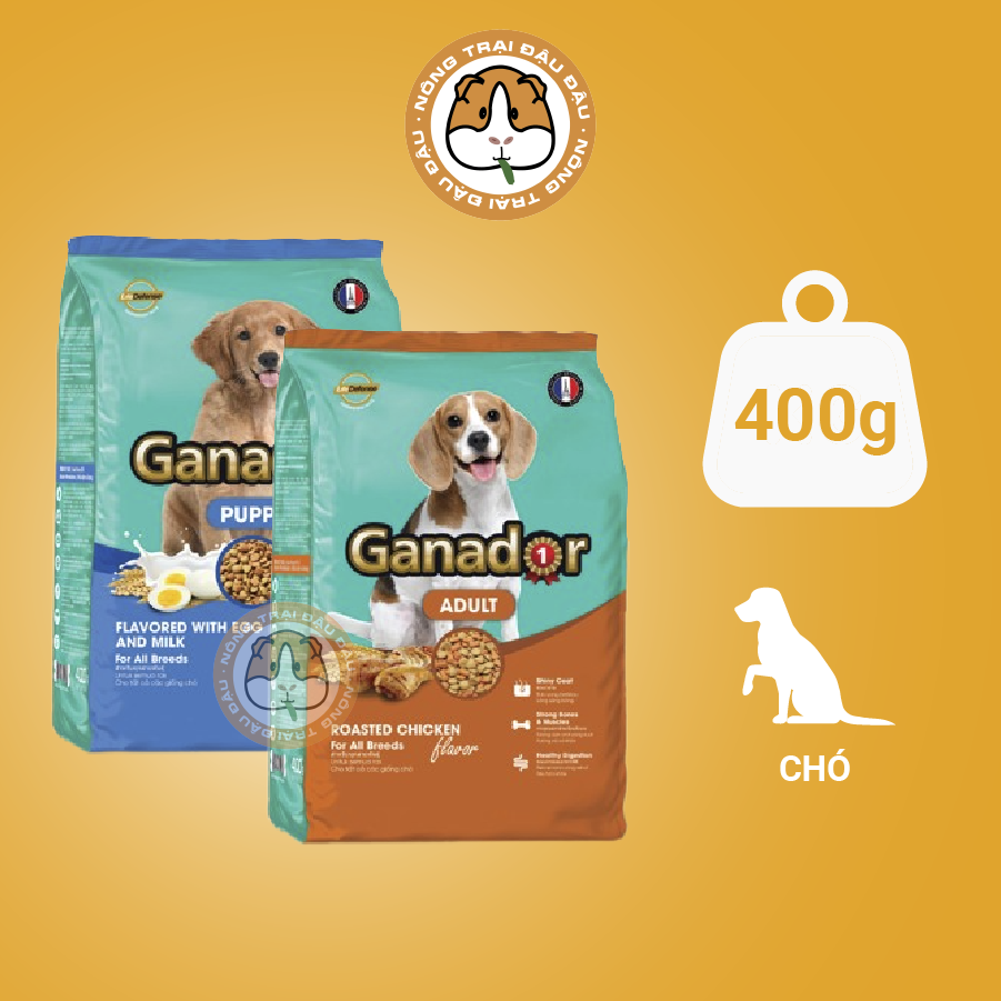 Thức ăn hạt ganador cho chó 400g