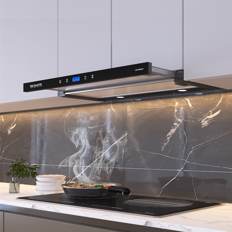 Máy hút mùi âm tủ ecalite eh-at70lcd - ngang 70 cm - công suất 750m3/h - điều khiển cảm ứng hiện đại - hàng chính hãng