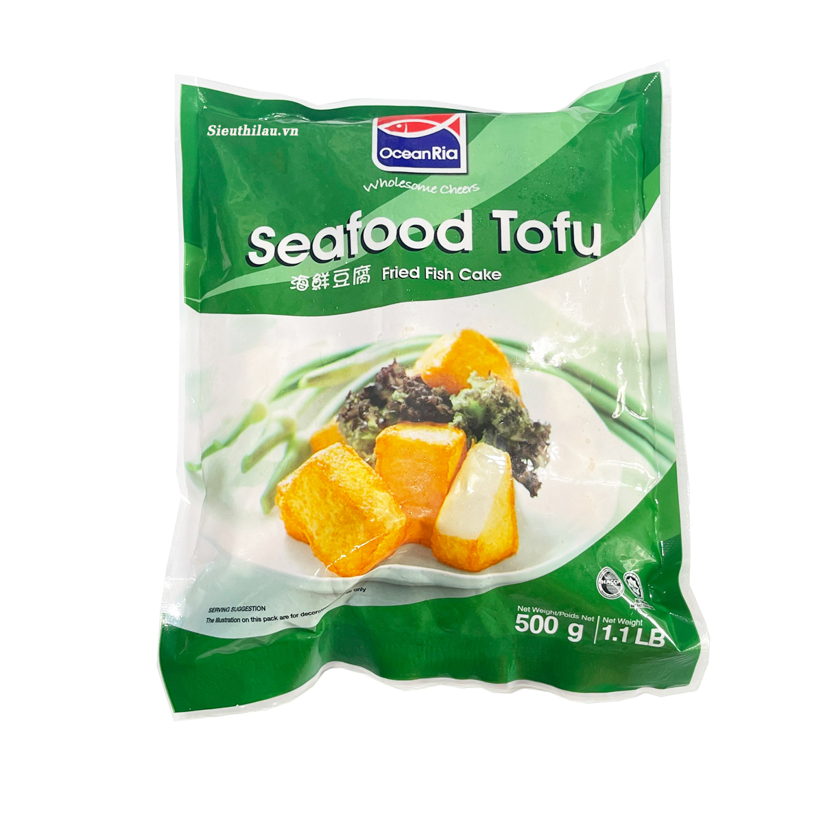 [Tokbokki Store] [HCM SHIP 2H] Đậu Hủ hải Sản OceanRia Malaysia 500g
