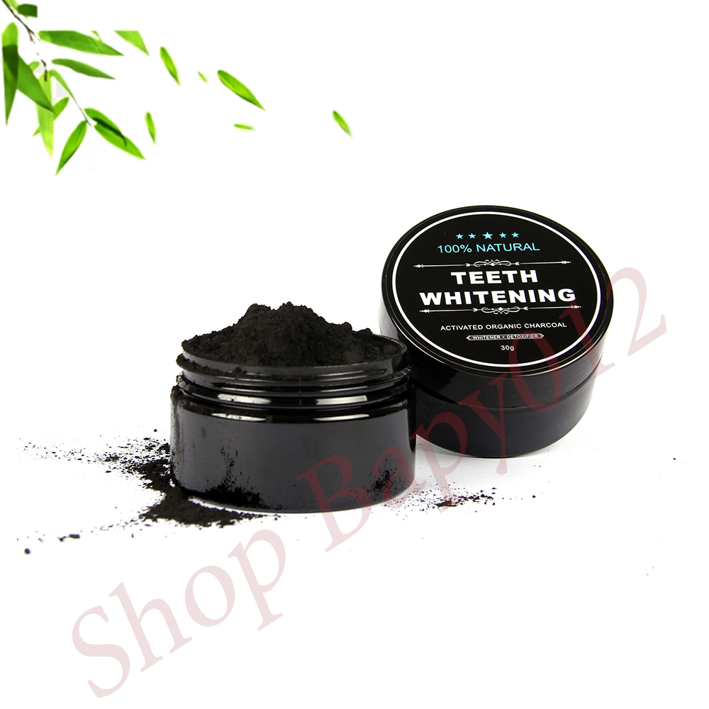 Bột Than Tre Tẩy Trắng Răng Teeth Whitening Hộp 30g