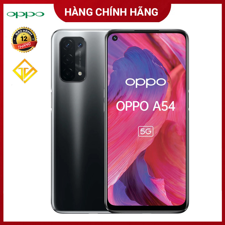 Điện thoại oppo a54 5g 4gb/64gb - chip qualcomm snapdragon 480 - màn hình 6.5" 90hz - sạc nhanh 18w - hàng nhập khẩu
