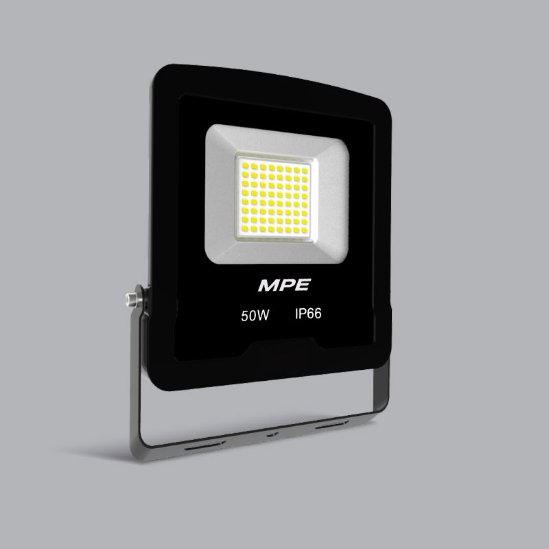 Đèn pha led 50w ánh sáng trắng, vàng mpe - bh 24 tháng 1 đổi 1