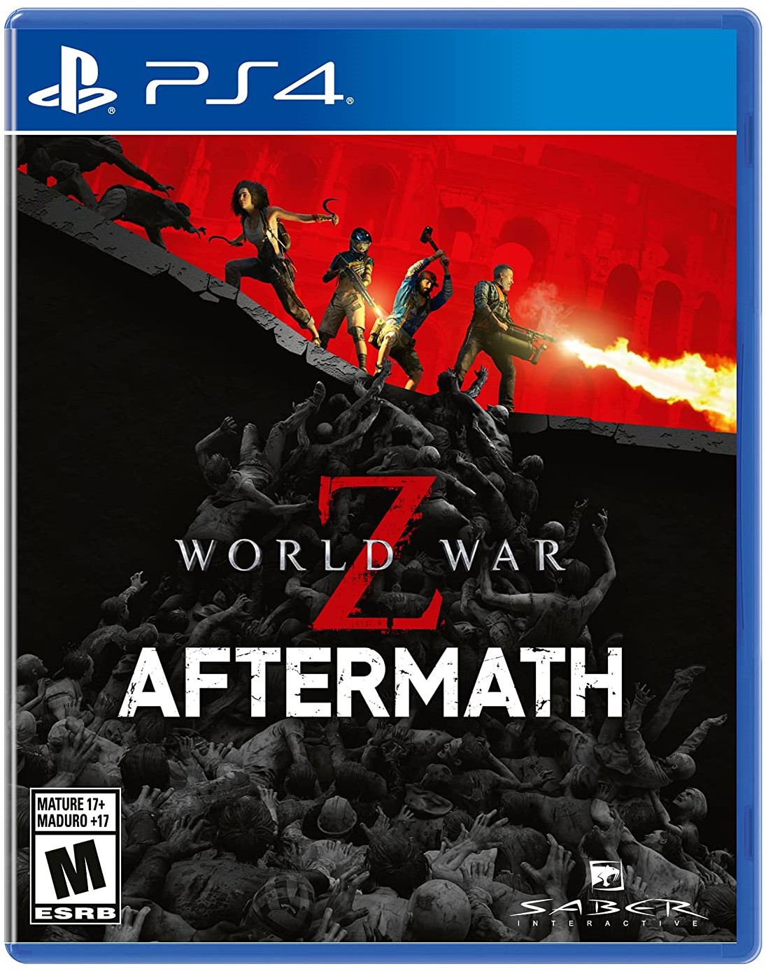 Đĩa game world war z aftermath - ps4