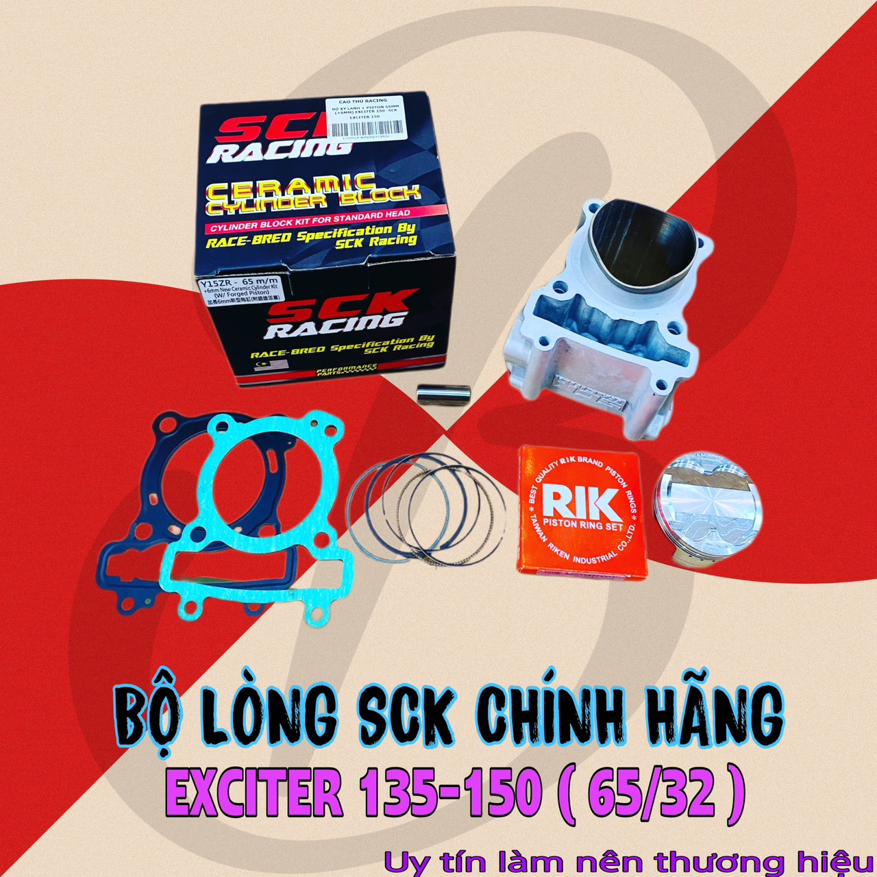 Lòng sck exciter 65 chân 27 và 32 chính hãng