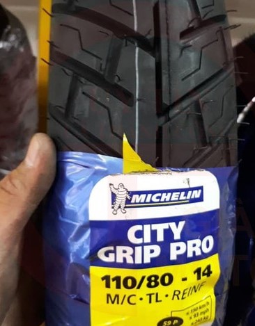 [HCM]Vỏ Michelin City Grip Pro size 110/80-14 giành cho các dòng xe tay ga như PCX125/150 SHMode AB125/150 Vario/Click/125/150 v...v...