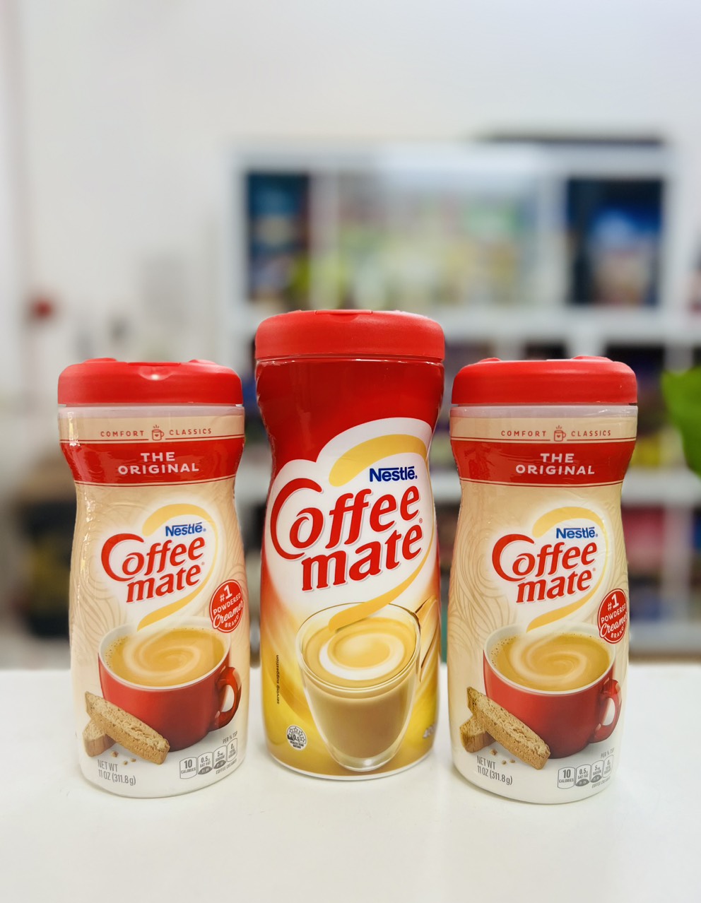 Bột sữa pha cà phê NESTLE Coffee Mate powder có nắp mở tiện dụng 312GR/ 400GR