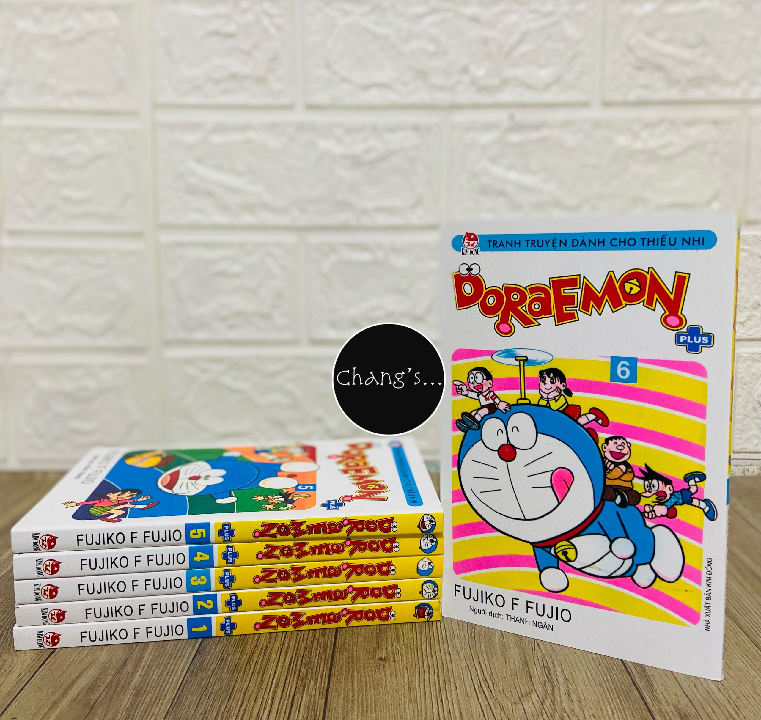 Doraemon plus trọn bộ 6 tập - mới 100%