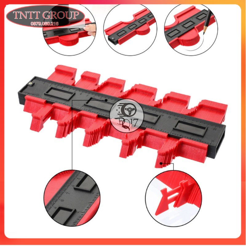 100% như hình - dùng để đo góc , đo viền góc cạnh chất lượng cao