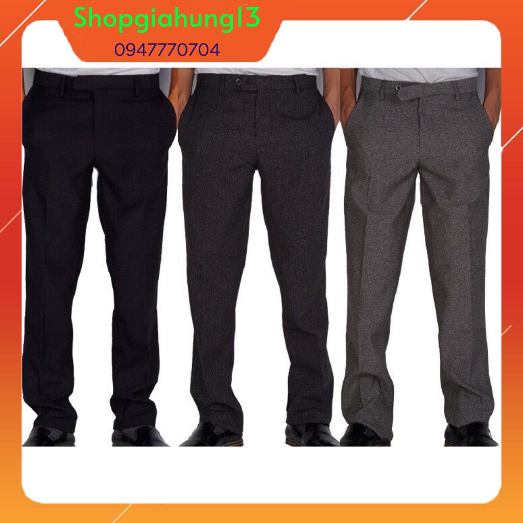 Quần tây nam công sở, quần tây nam lên lai sẵn, vải đẹp mịn. Hình thật do shop chụp, phom dáng chuẩn đẹp giá lại siêu rẻ