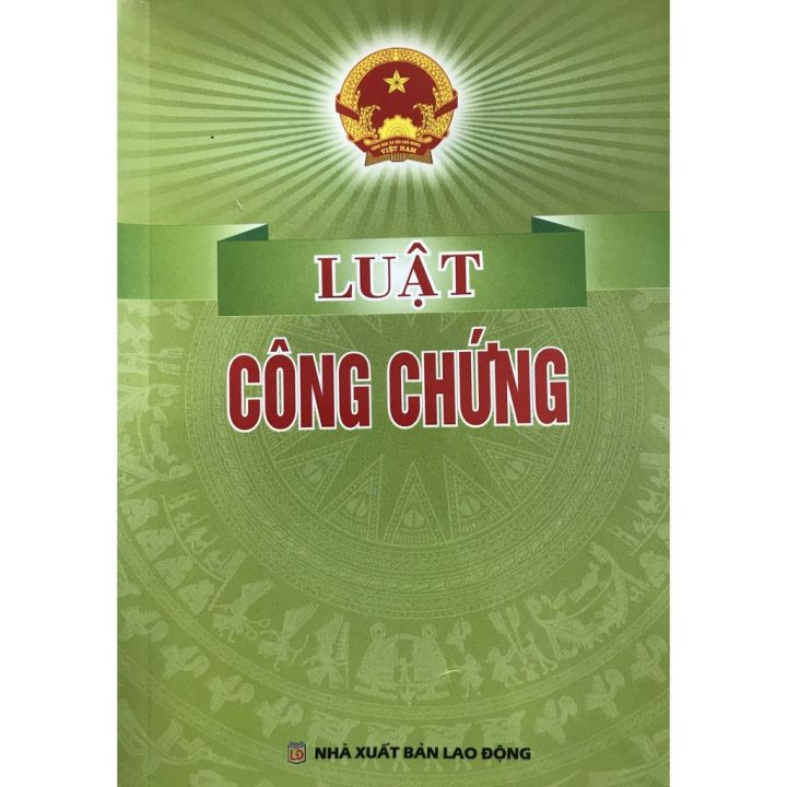 Luật Công Chứng NXB Lao Động