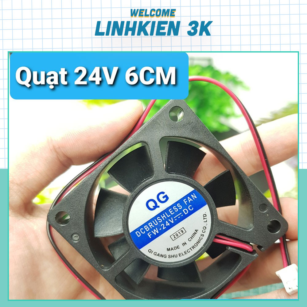 Quạt tản nhiệt 24v quạt brushless