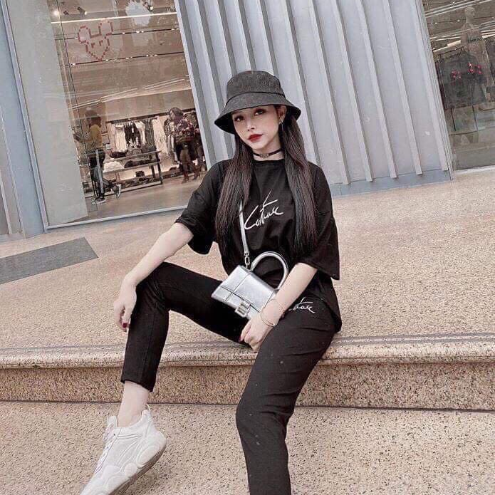Set bộ thời trang thiêu chữ ký siêu hot