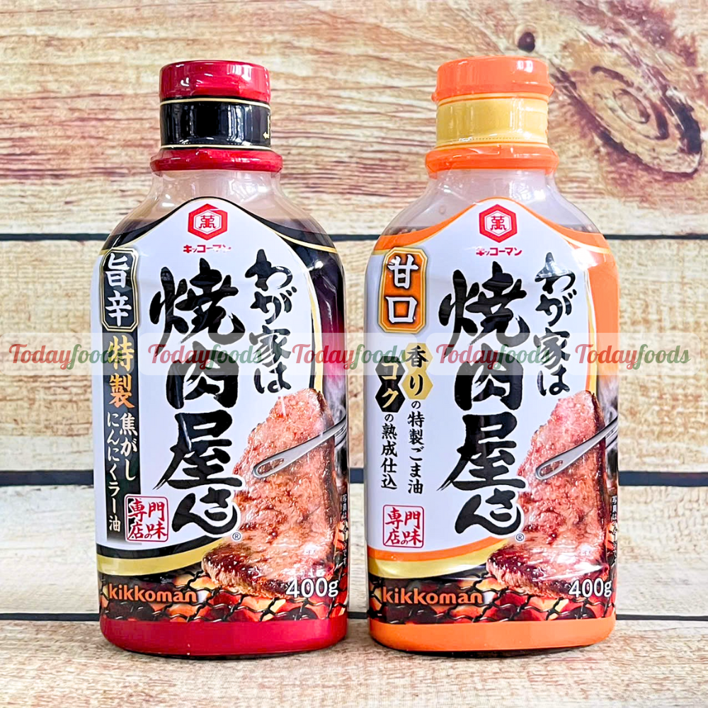 Nước Sốt Chấm Ướp Thịt Nướng Kikkoman Nhật Vị Ngọt / Cay Vừa 400G