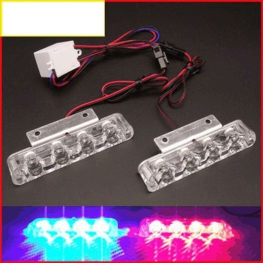 Đèn led Police xanh đỏ