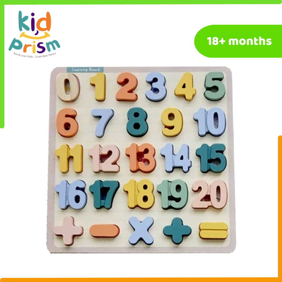 Bộ chữ số bằng gỗ giúp bé làm quen với phép tính cơ bản hiệu quả Đồ chơi