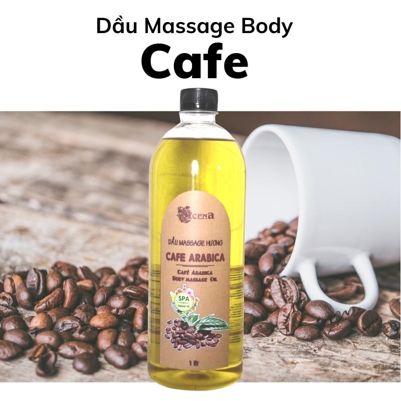 Dầu massage body cafe acena 1000ml