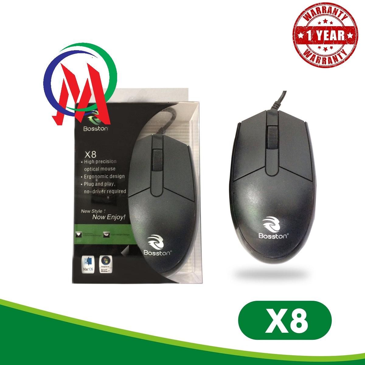 Chuột máy tính có dây Bosston X8