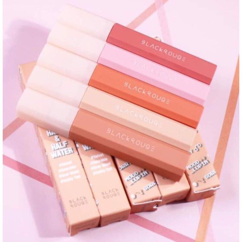 Son black rouge mới ́ ̃ son blackrouge half n half wanted velvet 2021
