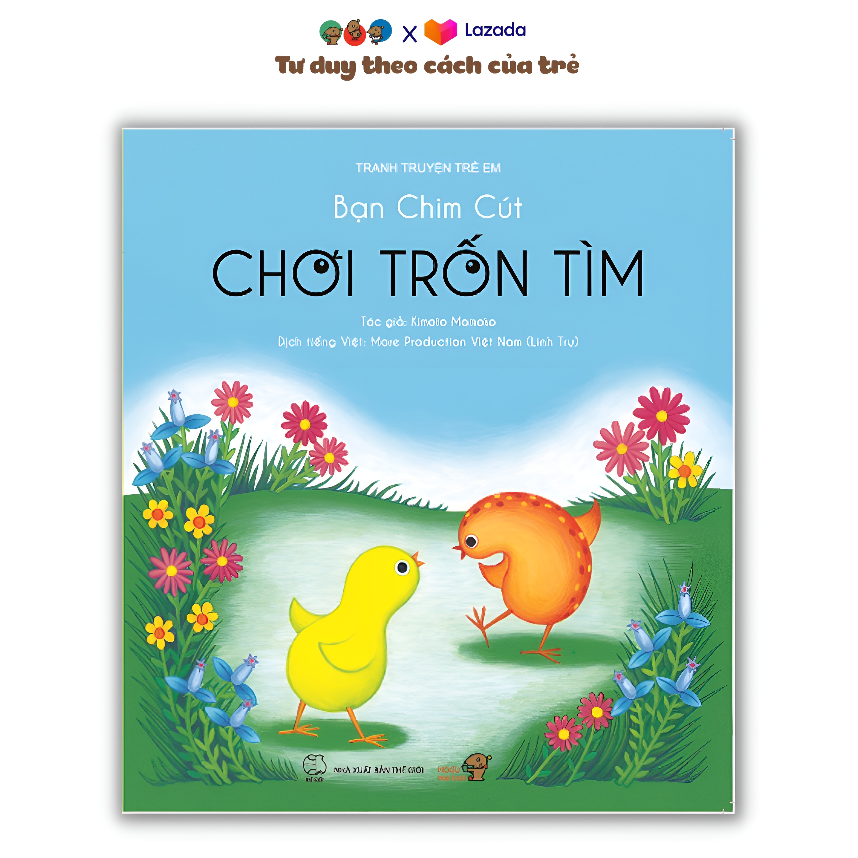 Sách cho bé từ 1 tuổi - Bạn chim cút chơi trốn tìm