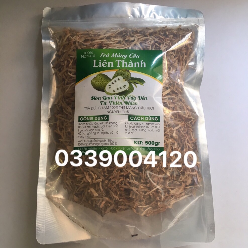 Trà mãng cầu gói 500 gram