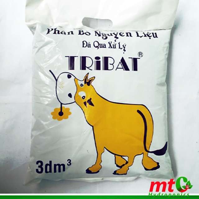 Phân bò giàu dinh dưỡng cho cây trồng bao 3dm3