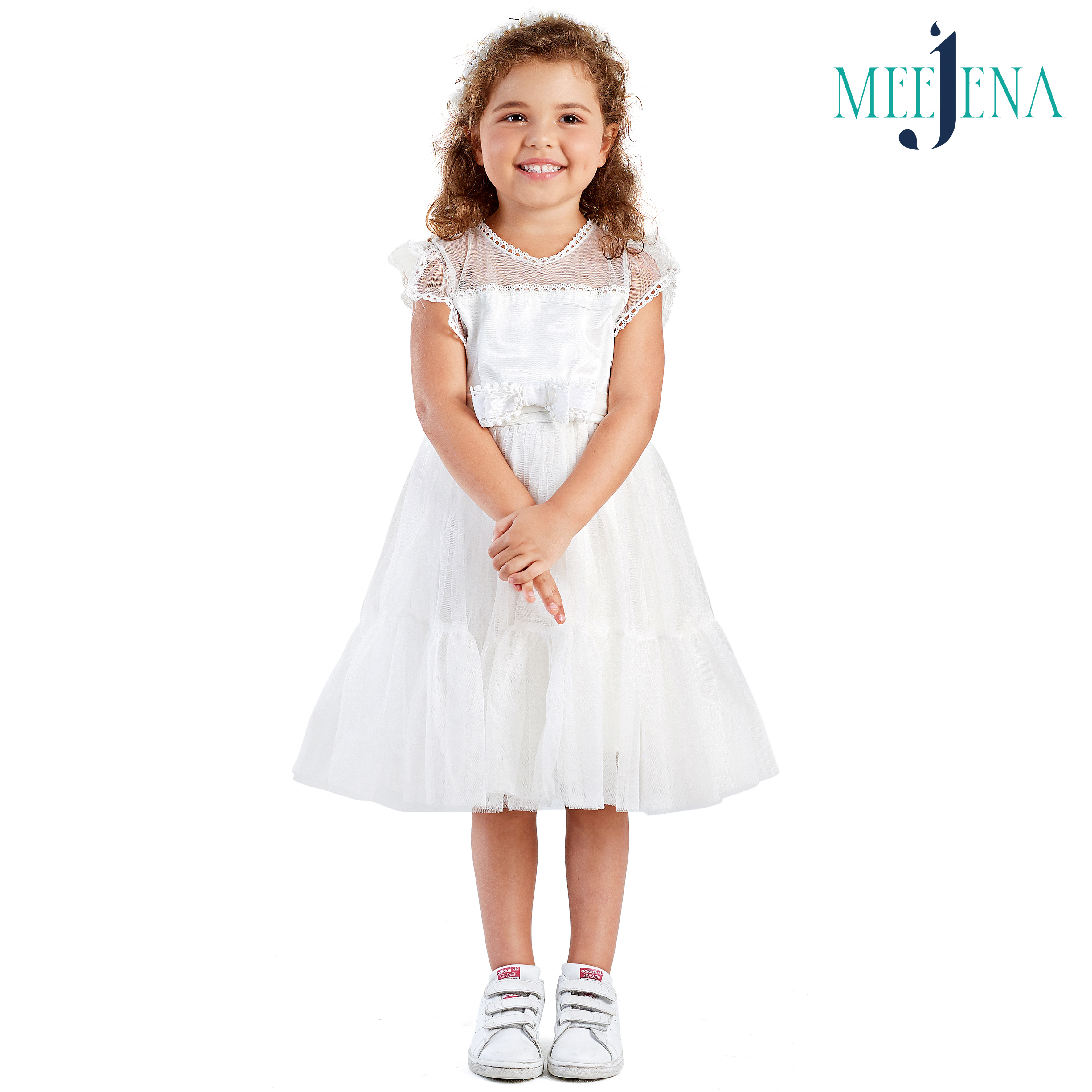 Váy Cho Bé Gái Công Chúa Vải SATIN - MEEJENA 11-34 kg - 1902