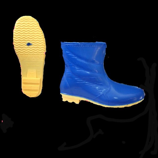 Ủng ngắn làm vườn Hoa San nhiều màu size 36-41, ủng ngắn đi mưa Hoa San nhiều màu