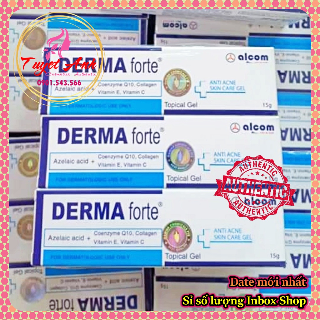 [HCM]Dermaforte [Auth-Date mới]- Gel giảm mụn