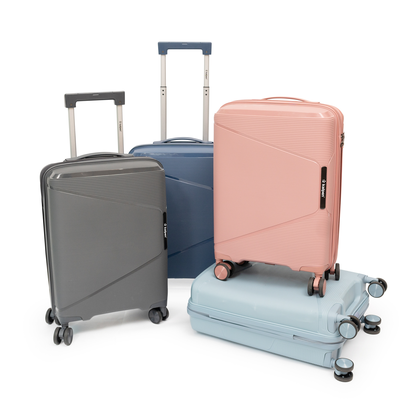Vali kéo du lịch xách tay có khóa số Kalpen Travel Zone 20 inch G30 bánh xe xoay 360 độ chuẩn Đức