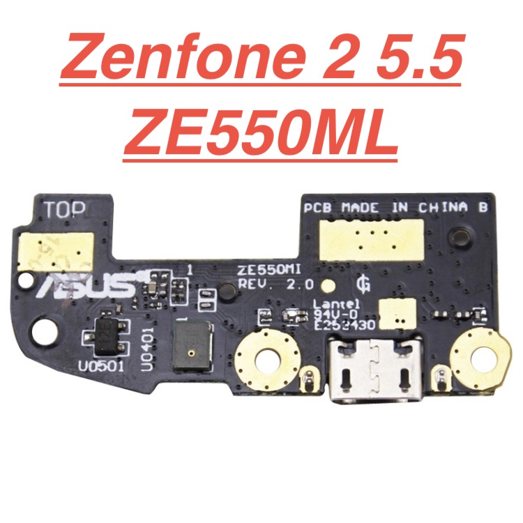 Cụm mạch chân sạc asus zenfone 2 ze550ml ze550kl charger port usb bo main chân sạc linh kiện thay thế
