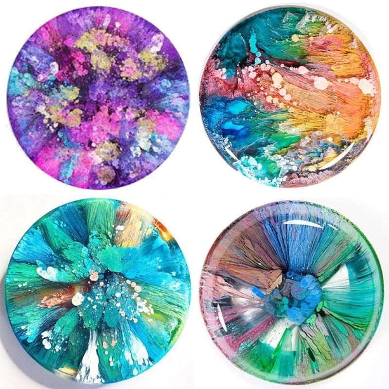 Màu Epoxy Resin Pigment Alcohol hiệu ứng màu loang 10ml