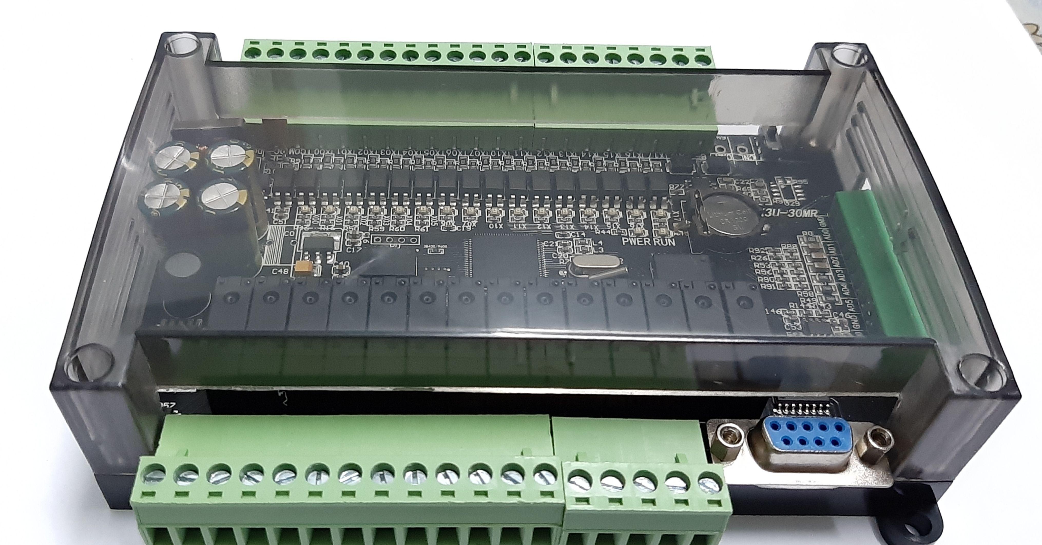 [HCM]PLC Board FX3U-30MR 6AD2DA-RS485