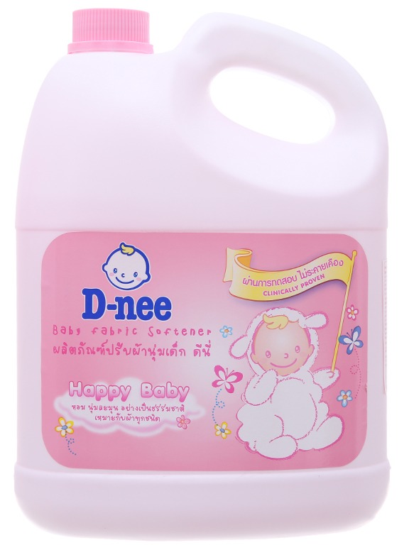 Nước Giặt xả cho bé D-nee hồng can 3 lít