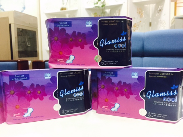 Băng vệ sinh thảo dược Glamiss Cool New 2.0 ban đêm