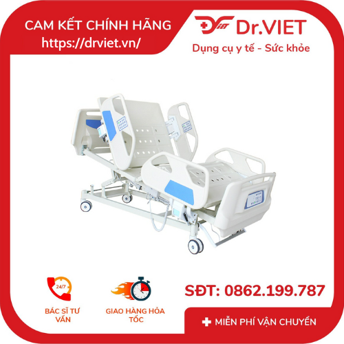 Tjm-gd09 premium 5 function ICU first aid bed