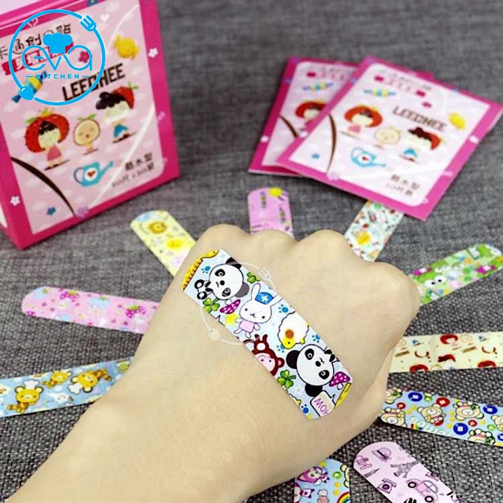 Set 10 Miếng Băng Keo Cá Nhân Hoạt Hình Cute Bandages