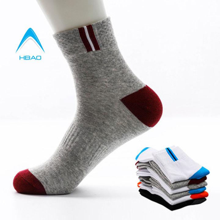 [HCM]Combo 5 Đôi Tất Vớ Thể Thao Nam  Cotton- Vớ dày - Vớ chạy bộ - Free size - Vớ thể thao Nam năng động cá tính