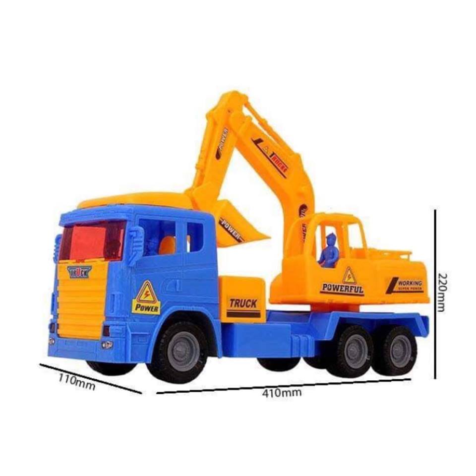[Có sẵn] [Siêu Sale] Mô Hình Xe Múc Loại Lớn Long Thủy Cho Bé (Hàng Việt Nam)
