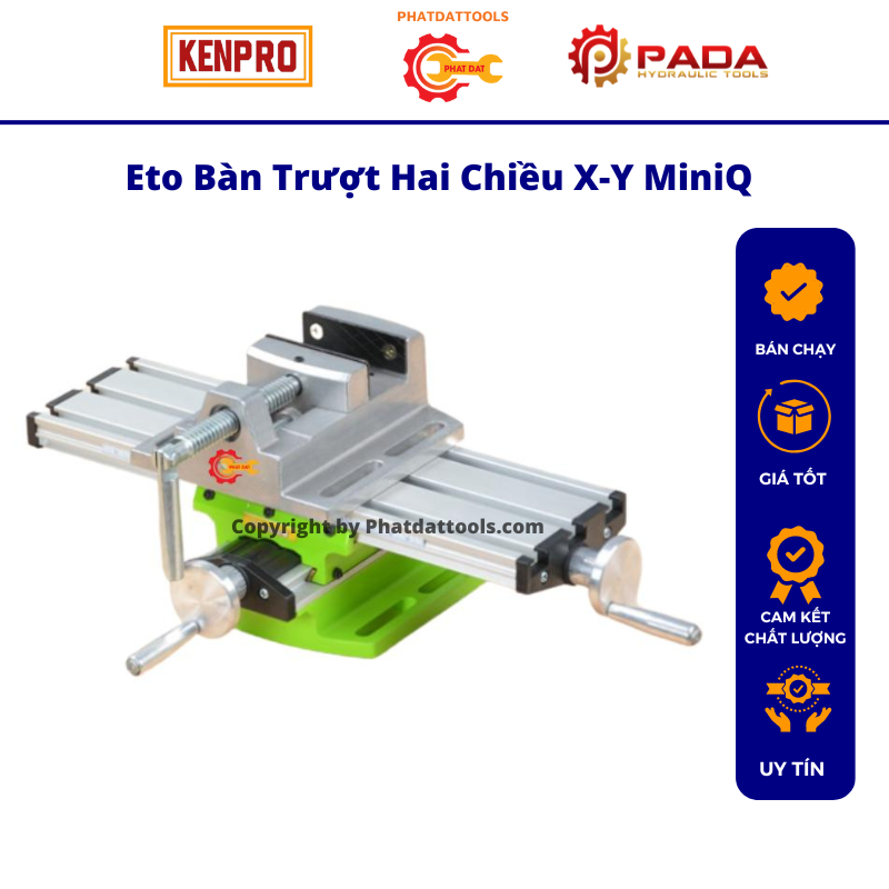 Eto bàn trượt hai chiều X-Y MiniQ kèm Eto kẹp cao cấp