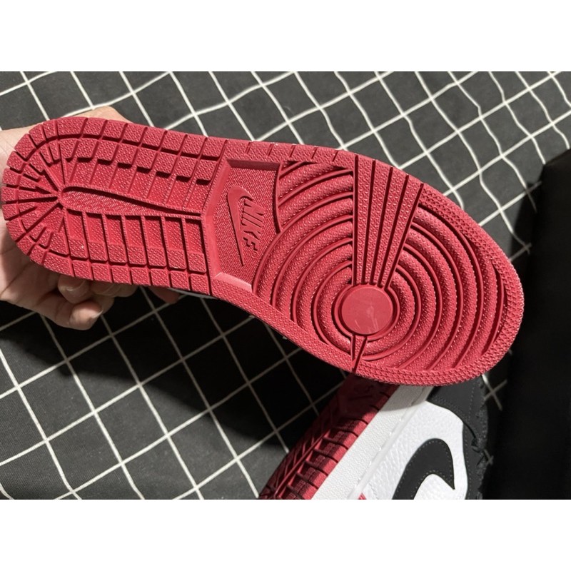 Giày Jordan 1 BLACK RED ,Giày JORDAN ĐỎ ĐEN bóng thấp cổ hàng đẹp siêu rẻ