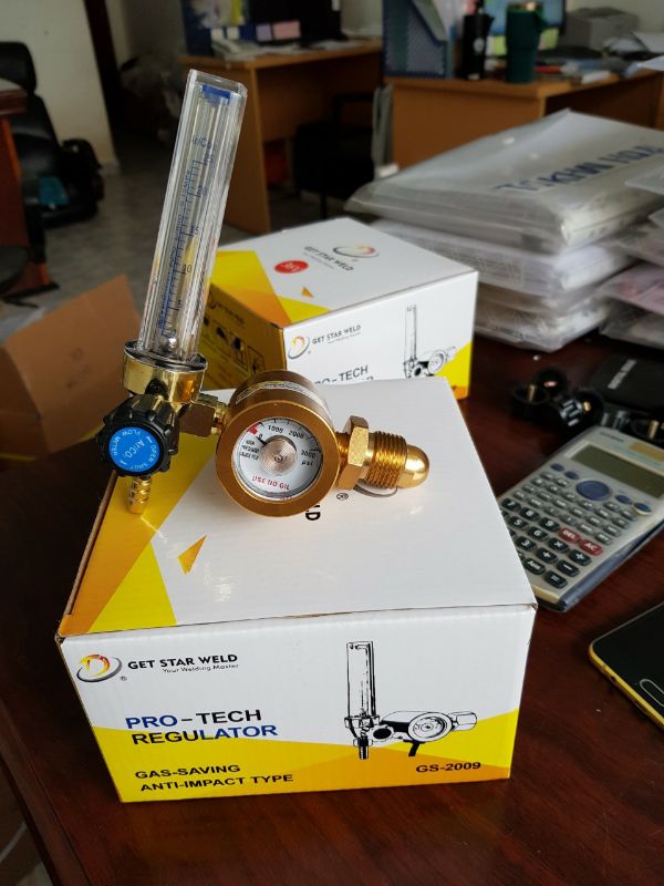 Đồng hồ argon siêu tiết kiệm khí có ống thuỷ