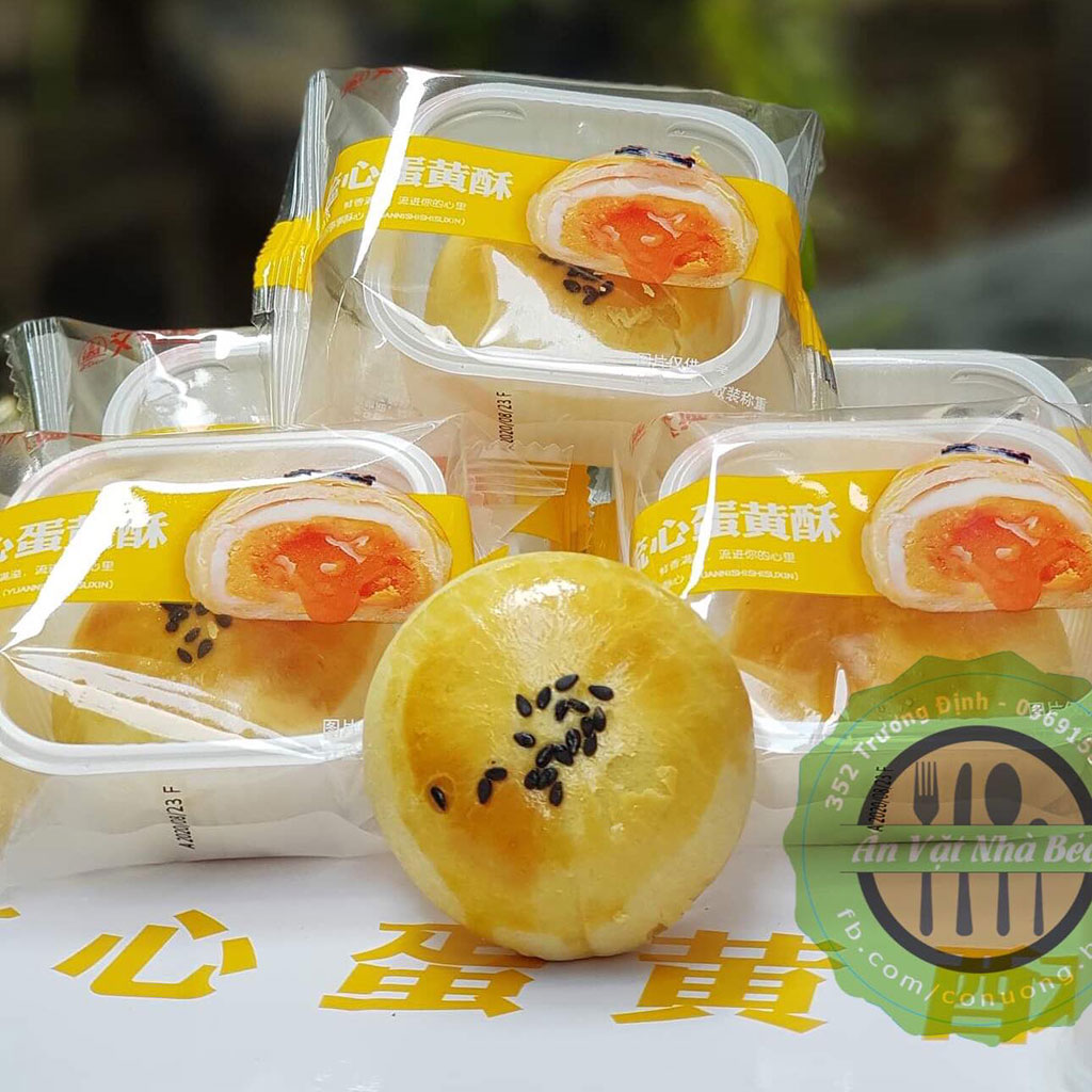 KHUYẾN MẠI❤️ Bánh Trứng Chảy Ngàn Lớp ❤️Date mới [500 gr] Bánh trứng muối tan chảy